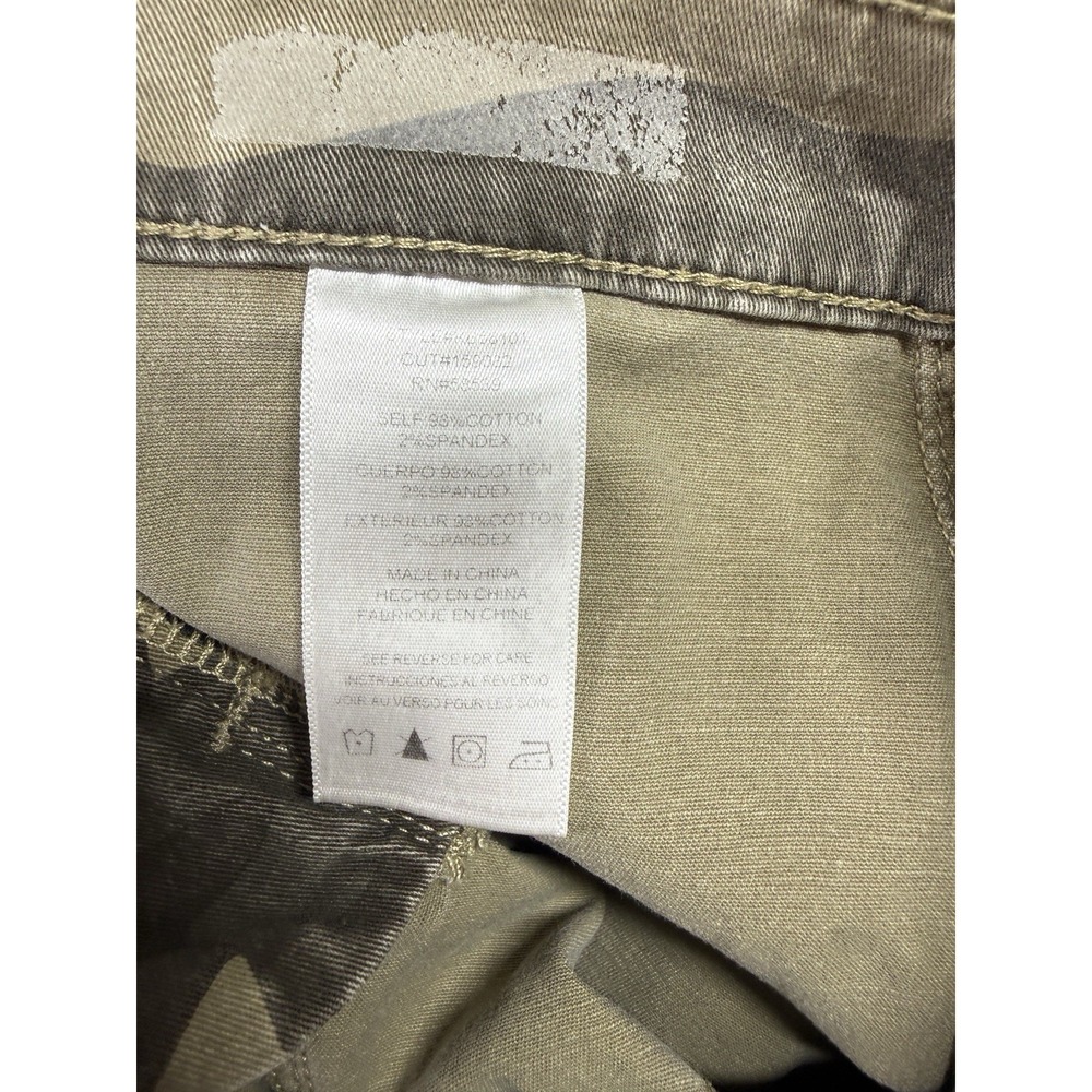 Kut From The Kloth Ashton Camo Barrel Leg Pant Size 6 High Rise Cotton Blend - Picture 10 of 11